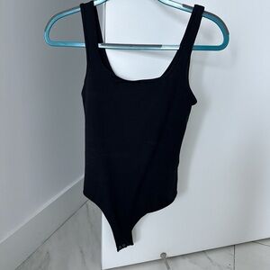 Abercrombie A&F soft Tank Bodysuit in black